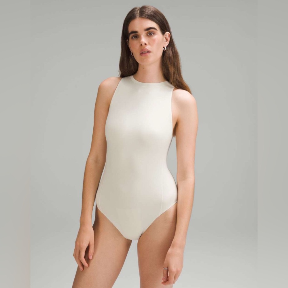Lululemon Wundermost Ultra-Soft Nulu High-Neck Sleeveless Bodysuit